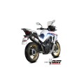 MIVV Slip-on, Dakar Stainless Steel, Standard Exhaust For Honda Transalp XL750 (2023+)